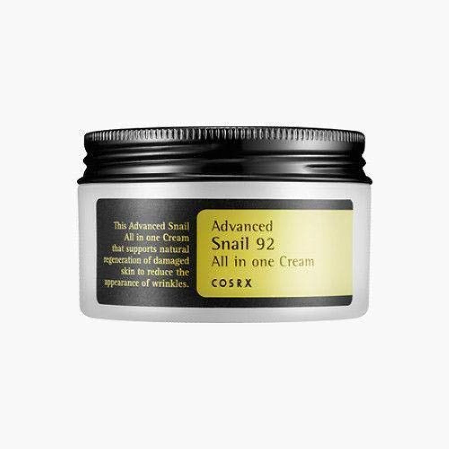 COSRX Snail Mucin 92% Face Moisturizer, 3.52 Oz, Lightweight Moisturing Cream for Soft, Glowy Skin, Korean Skin Care, Korean Moisturizer Face Cream-100ml