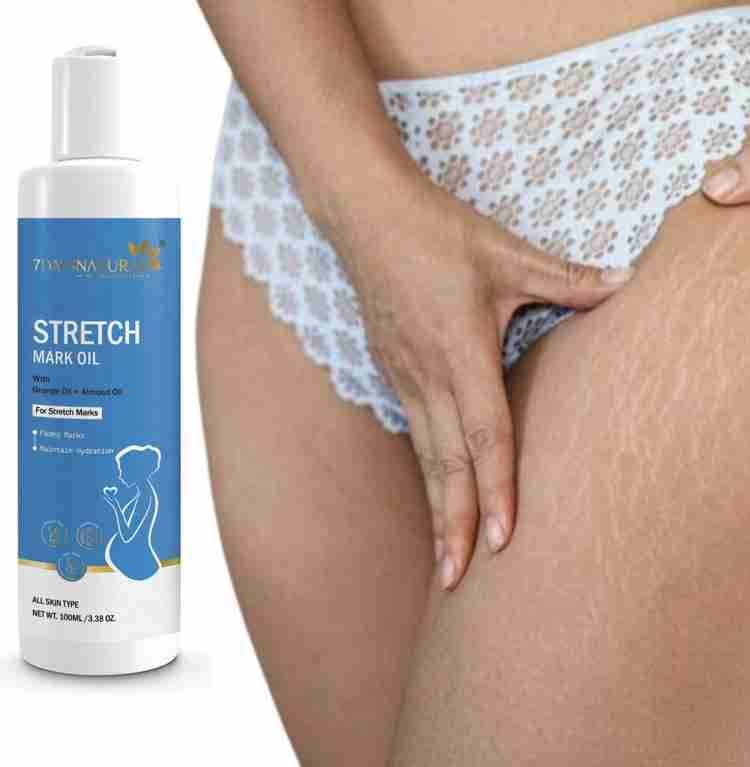 7DAYSNATURAL Anti Stretch Mark Oil For Men & Women -100ml