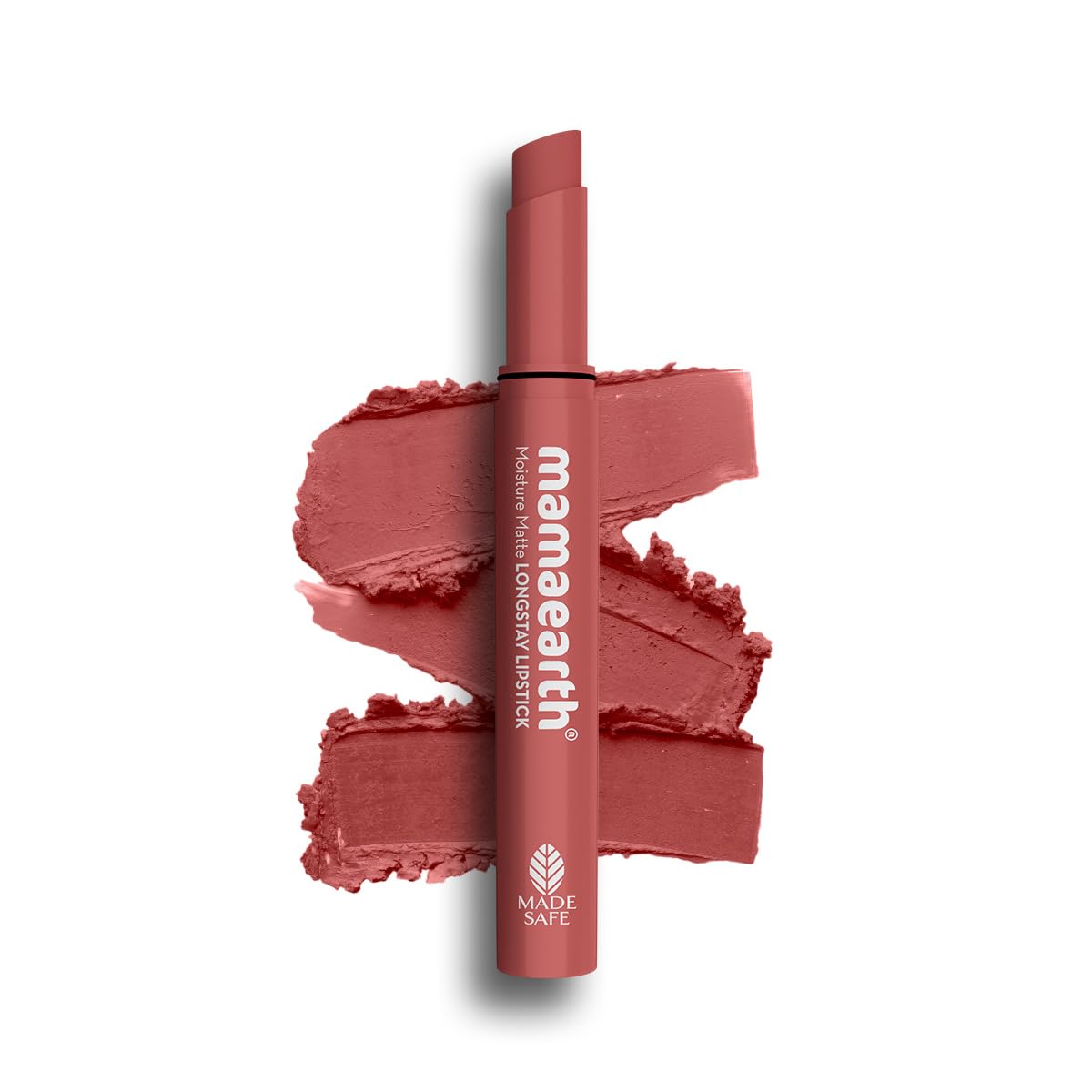 Moisture Matte Long Stay Lipstick - 2g | Carnation Nude| Mamaearth